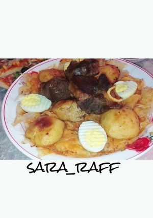 صورة لوصفة شخشوخة بسكرية