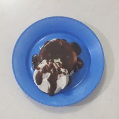 A picture of Custard Apple Frozen yoghurt.