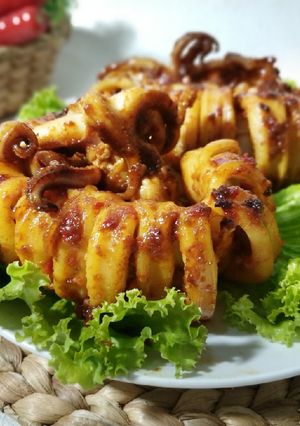 Foto resep Cumi Bakar Teflon