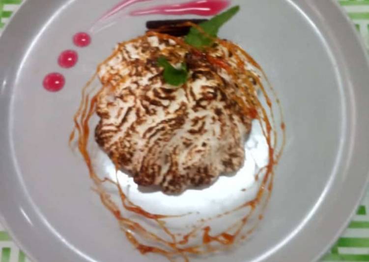 Resep Ice cream baked alaskah #CreativeYouthEM Anti Gagal