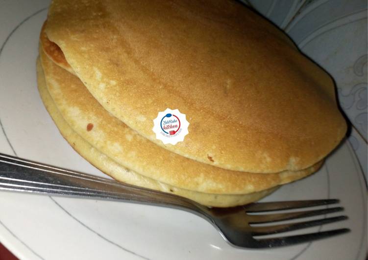 Steps to Prepare Super Quick Homemade Fluffy Pancakes