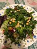 292. Ensalada de garbanzos con aguacate (principal legumbres)