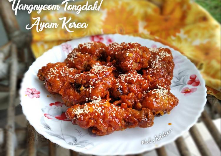 Yangnyeom Tongdak / Ayam Korea