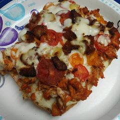 A picture of Ciabatta Pizza.