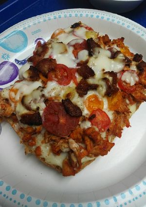 A picture of Ciabatta Pizza.