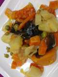 Estofado de verduras dulces
