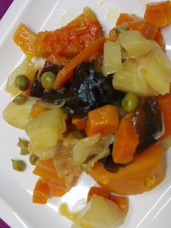 Una foto de Estofado de verduras dulces