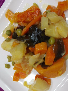 Una foto de Estofado de verduras dulces