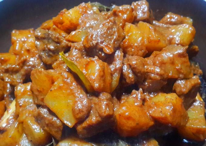Anti Ribet, Membuat Rendang Daging (Bumbu Instan) Praktis