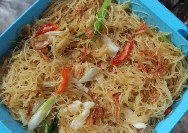 Resep Tumis Bihun goreng, Lezat Sekali