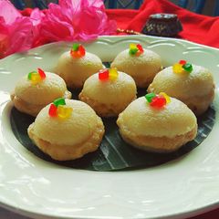 A picture of Cream Chop/ Malai Chop.