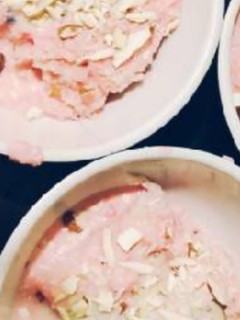 A picture of Bread Rasmalai.