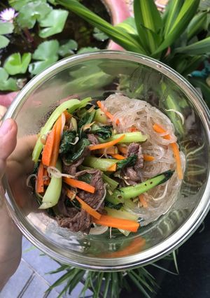 Hình của món Eat clean | Miến trộn siêu cấp vô địch ngon.