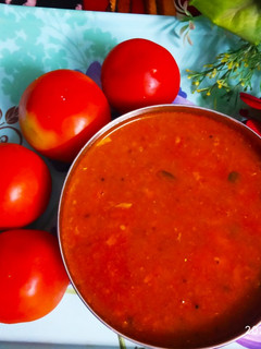 टमाटर का सार(tamatar ka saar recipe in hindi) रेसिपी मुख्य फोटो