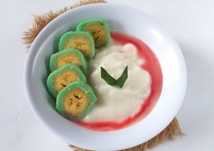 Resep Es Pisang ijo yang Enak Banget