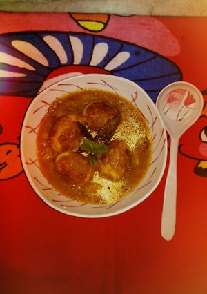 A picture of Masala Egg.