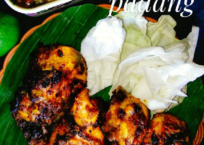 #ayam bakar padang>menu munggah/sahur