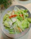 蝦乾炒高麗菜