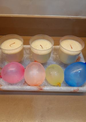 A picture of Kesar Thandai.