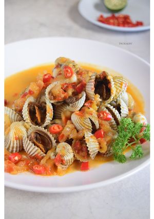 Foto resep Kerang Pedas Masak Santan