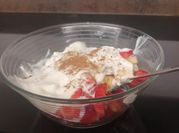 Una foto de plátanos yogur