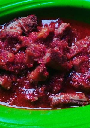 Foto resep Sambal goreng babat