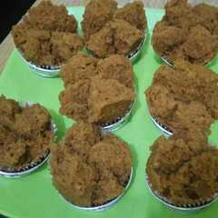 A picture of Bolu kukus mekar gula merah.