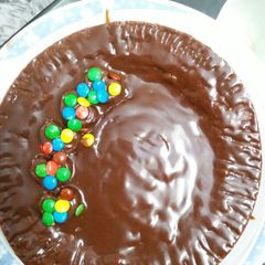 A picture of Dairy milk browniese.