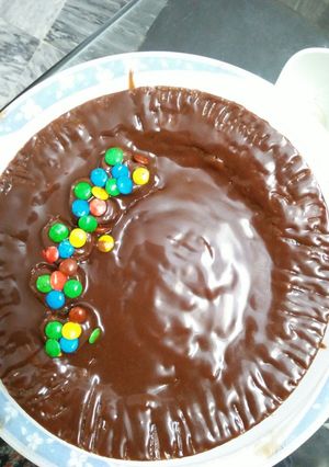 A picture of Dairy milk browniese.