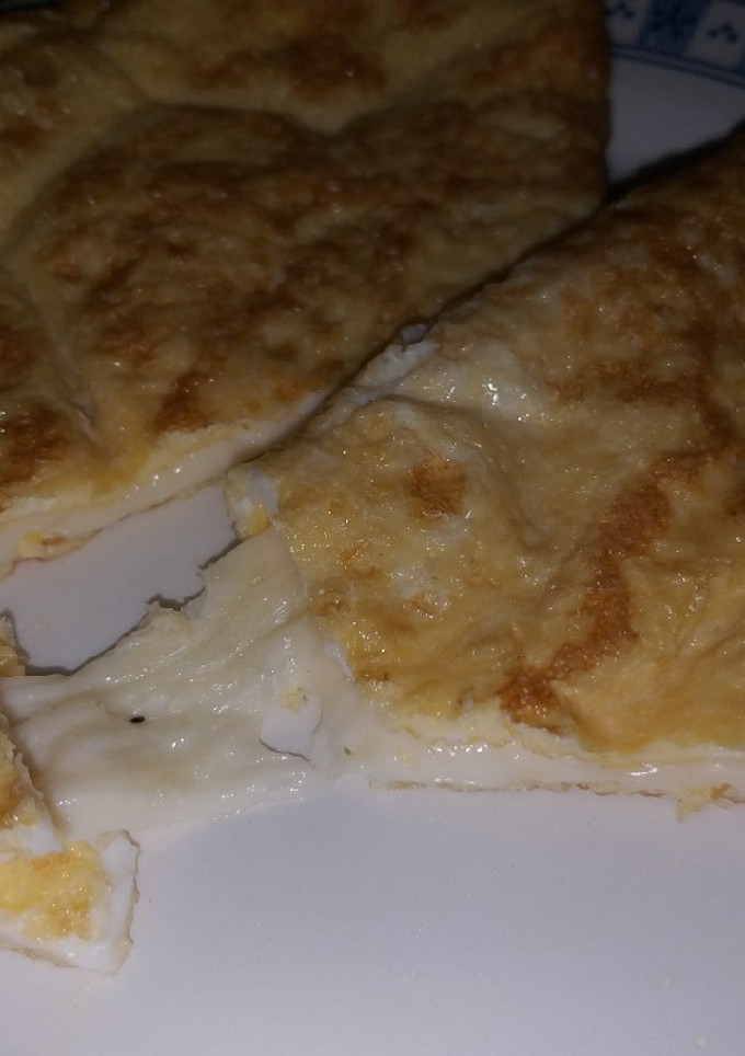 Una foto de Crêpe de tortilla y queso