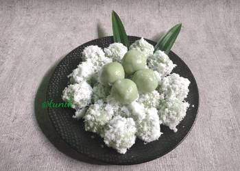 Caranya Menyajikan Klepon Pandan Kenyal Sedap Nikmat