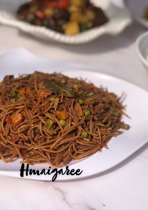 A picture of Brown Spaghetti.