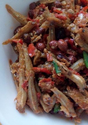 Foto resep Balado Teri Kacang Versi 1