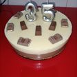 Tarta dos chocolates