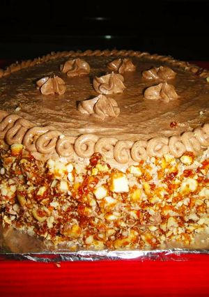 A picture of Chocolate cake.