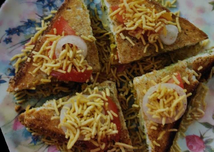 Steps to Make Favorite Bombay sandwich