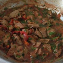 A picture of Wet Fry Liver.