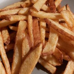 A picture of My homemade French fries.