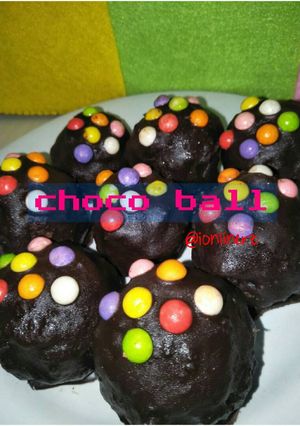 Foto resep Cemilan Choco Ball (bola-bola coklat)