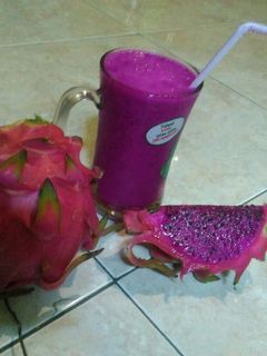 Foto resep Jus buah naga