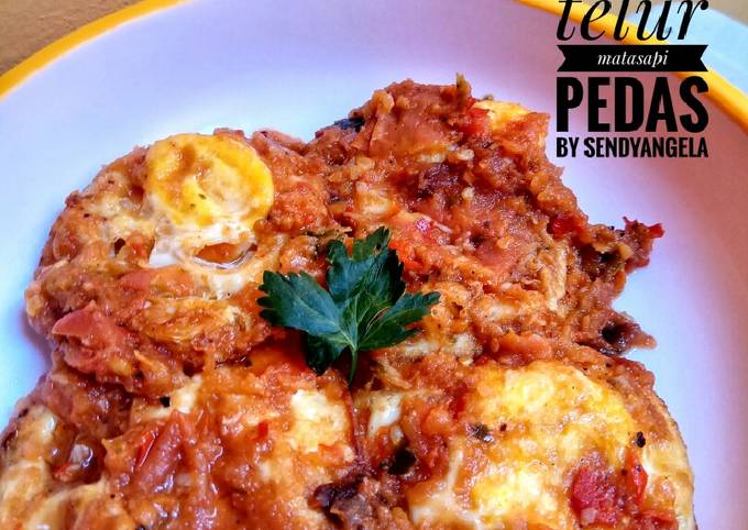 Resep Telur Mata Sapi Pedas Oleh Sendy Angela Cookpad