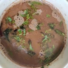 A picture of Kollu Rasam.