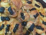 بطاطا كوشة بصوص بيضاء 😋