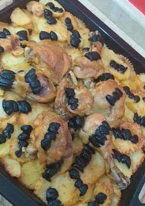 صورة لوصفة بطاطا كوشة بصوص بيضاء 😋