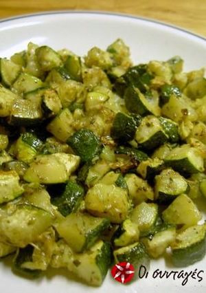 A picture of Baked zucchini.