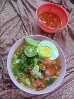 Foto resep Soto ayam kuah kuning seger