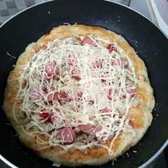 Pizza teflon tanpa ribet রেসিপির প্রধান ছবি