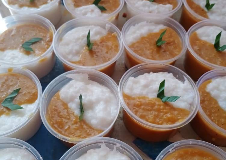Langkah Mudah Menyiapkan Bubur Merah Putih Top Enaknya
