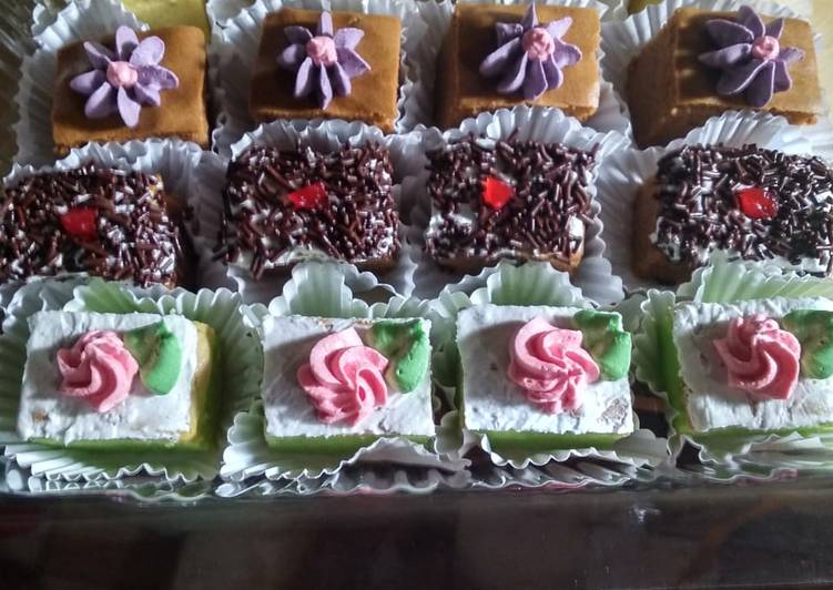 Mini Tart / kue potong hias