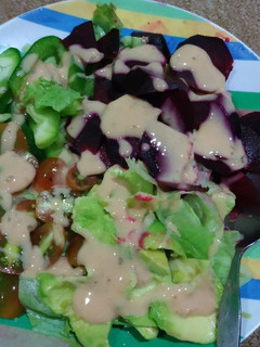 Foto resep Salad Alpukat&Buah Bit